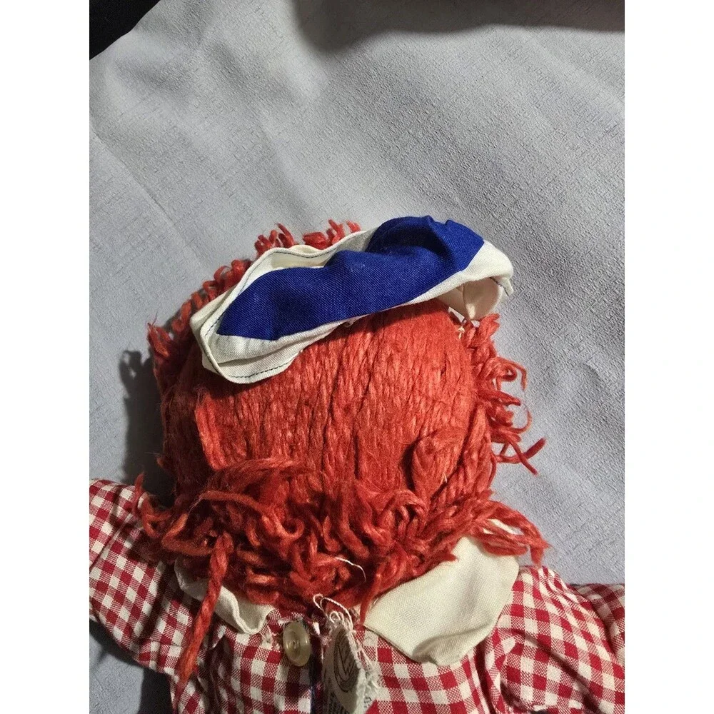 Raggedy Andy Knickerbocker 15” Vintage Doll
